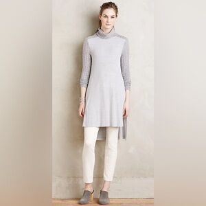 Anthropologie Ribbed Turtleneck Tunic by Postmark Size‎ Medium